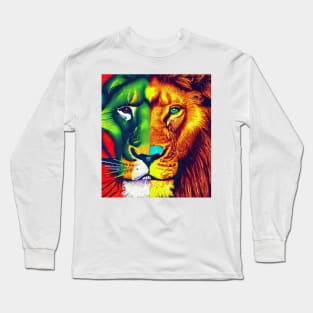 Lion Head Long Sleeve T-Shirt